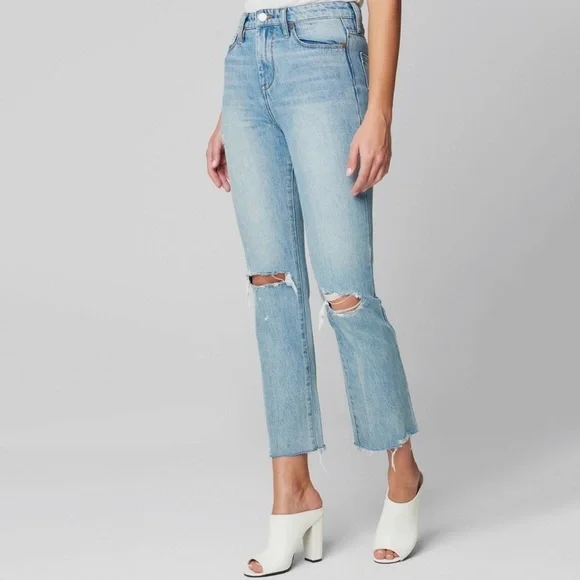 NWT BlankNYC The Madison High Rise Cropped Jeans in Perfect Places